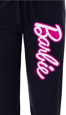 Mattel Womens' Classic Barbie Logo Icon Print Sleep Pajama Pants (XX-Large) in Saudi Arabia