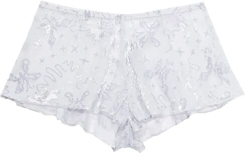 Savage X womens Devoré Dreams Velvet Sleep Short in Saudi Arabia