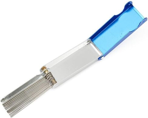 تنظيف نفاث مكربن ​​للدراجة النارية ومنظف فولاذي بمقاسات متعددة للنفث، أزرق + فضي in Kuwait