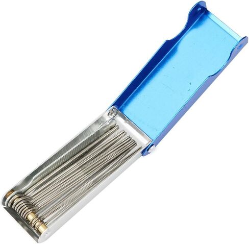 تنظيف نفاث مكربن ​​للدراجة النارية ومنظف فولاذي بمقاسات متعددة للنفث، أزرق + فضي in Kuwait