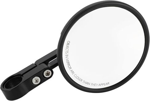 EBike Rear View Mirrors Adjustable E Bike Bar End Side Mirror M8 Universal for 22-25.4mm Handlebars Compatible Fit for Ridstar Q20 Tuttio Soleil 01 Super 73 S1 S2 ZX Macfox Electric Bike in Saudi Arabia