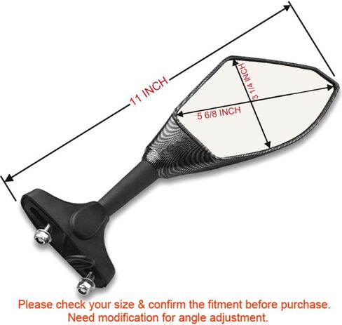 Carbon Fiber Integrated Amber LED Turn Signal Blinker Rearview Side Mirrors Smoke Lens For Honda CBR 600 929 954 1000 XX RR F1 F4 F4i in Saudi Arabia