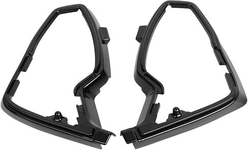 Gloss/Vivid Black Mirror Mount Cover Base Trims Fit for Honda Goldwing 1500 GL1500SE GL1500 GL1500I Interstate 1988-2000 in Saudi Arabia