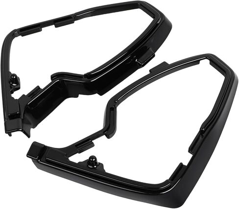 Gloss/Vivid Black Mirror Mount Cover Base Trims Fit for Honda Goldwing 1500 GL1500SE GL1500 GL1500I Interstate 1988-2000 in Saudi Arabia