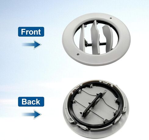22910951 Gray Roof AC Vent Grille Compatible With Chevy Tahoe GMC Yukon Cadillac Escalade 2015-2020 Gray Auxiliary Air Conditioning Air Outlet in Saudi Arabia