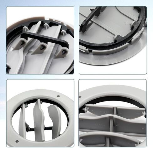 22910951 Gray Roof AC Vent Grille Compatible With Chevy Tahoe GMC Yukon Cadillac Escalade 2015-2020 Gray Auxiliary Air Conditioning Air Outlet in Saudi Arabia