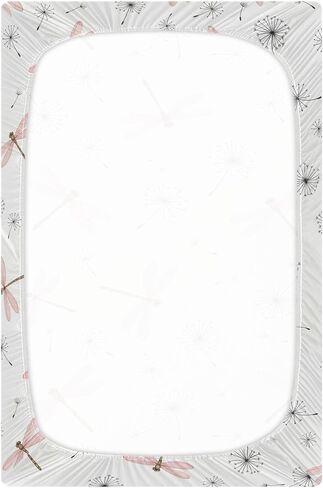 Pfrewn Christmas Crib Sheets for Boys Girls Cute Pig in Red Winter Costume Fitted Crib Sheet for Mini Crib Mattress Stretch Soft Winter Pattern Toddler Baby Playard Sheet,39x27IN in Kuwait