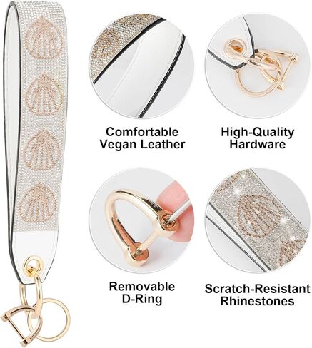 حقيبة لطيفة على شكل سلسلة مفاتيح معصم: لمحفظة مفاتيح السيارة - إكسسوارات الموضة للنساء - التسوق أثناء التنقل للاستخدام المنزلي in Kuwait