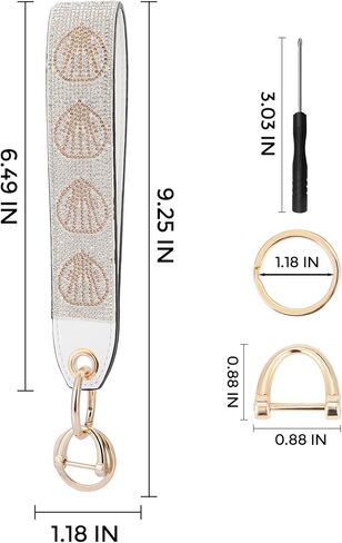 حقيبة لطيفة على شكل سلسلة مفاتيح معصم: لمحفظة مفاتيح السيارة - إكسسوارات الموضة للنساء - التسوق أثناء التنقل للاستخدام المنزلي in Kuwait