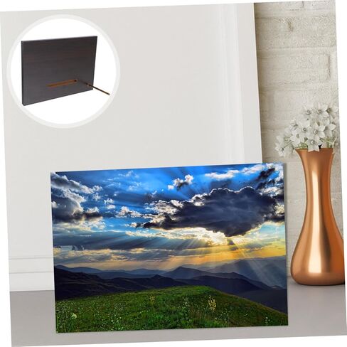 4pcs Photo Frame Stand Versatile Display Holder for Home Office and Gallery Decor Easy Setup for Contemporary Prints in Saudi Arabia