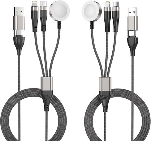 أحدث شاحن iPhone 3pack 6ft Apple MFi معتمد للشحن السريع كابل Lightning سلك شاحن iPhone مضفر من النايلون متوافق مع iPhone 14/13/12/11 Pro Max/XS MAX/XR/XS/X/8/7 Plus iPad AirPods in Kuwait