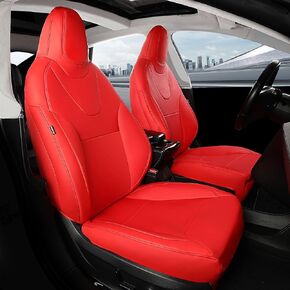 FREESOO Customized Seat Cover for Tesla Model S 2015 2016 5 Seats Performance Dual Motor 75/ 75D/ 70D/70/60/60D/ 85D/ P85D/ 90D/ P90D/ P100D Accessories Black in Kuwait