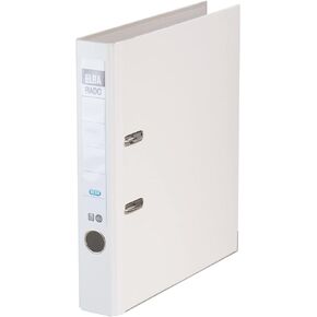 Elba Folder rado Brillant DIN A4, 5-Piece Pack, Quality Slot Folder File Wide Weiß White in Kuwait