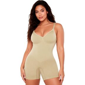 Shapewear Bodysuit for Women Tummy Control Seamless Sculpting Hip Enhancer Body Shaper in Saudi Arabia
