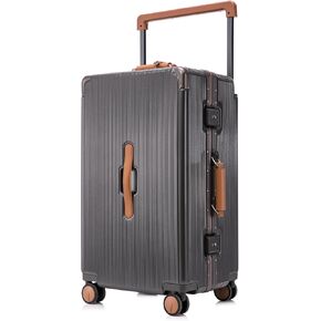 Apelila 28 Inch Checked Luggage, Hardshell Suitcase with Spinner Wheels, Wide Handle & TSA Lock, 116L Large Capacity for Family and International Travel- Cruise & Airline Approved in Kuwait