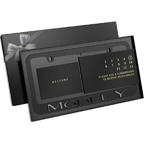 إطار لوحة الترخيص (أسود) in Kuwait