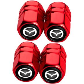 Metal Auto Car Tire Valve Stem Caps Compatible with Infiniti Infinity QX50 Q50 Q70 Q70L Q60 QX30 QX60 QX80 All Models Wheel Cap, Air Valve Caps Styling Decoration Accessories 4pcs, Large in Saudi Arabia