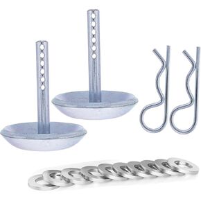 2205071 Heavy Duty Snow Plow Skid Shoe Compatible with Polaris RZR, Ranger, ACE, and Sportsman ATV & UTV Plow with Pins and Flat Washer 2208864 Adjustable Hardened Steel Snow Plow Feet in Kuwait