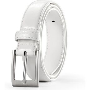 حزام جلد للأولاد من VONMELLI حزام ملابس جينز رسمي وسراويل كاجوال وأحزمة زي المدرسة in Kuwait