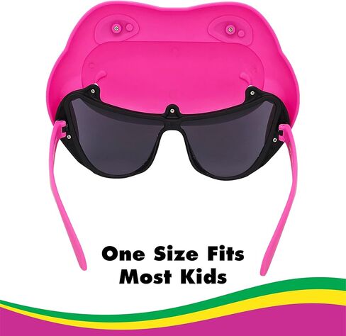 Sun-Staches Official Barney the Dinosaur Sunglasses for Kids | Purple Costume Accessory Mask | One Size Fits Most Kids in Saudi Arabia