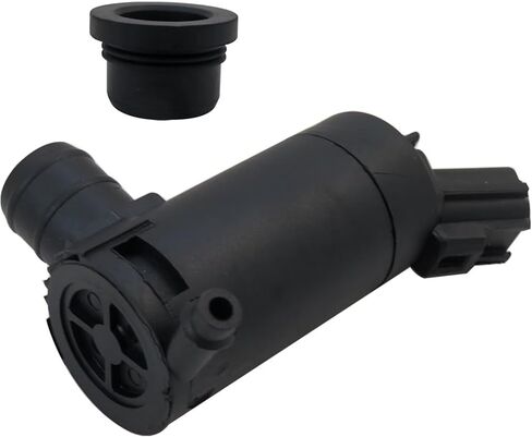 USonline911 Windshield Washer Pump with Rubber Grommet, F7C617664AB, 8C3417664AA Windshield Washer Fluid Pump,Windshield Wiper Pump for Ford Lincoln Mazda Mercury in Saudi Arabia