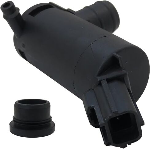 USonline911 Windshield Washer Pump with Rubber Grommet, F7C617664AB, 8C3417664AA Windshield Washer Fluid Pump,Windshield Wiper Pump for Ford Lincoln Mazda Mercury in Saudi Arabia
