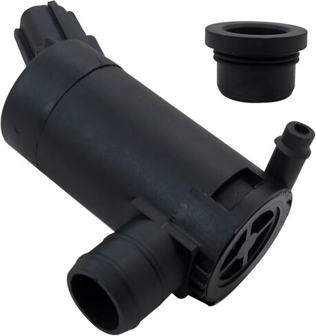 USonline911 Windshield Washer Pump with Rubber Grommet, F7C617664AB, 8C3417664AA Windshield Washer Fluid Pump,Windshield Wiper Pump for Ford Lincoln Mazda Mercury in Saudi Arabia