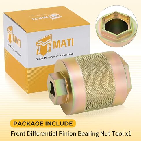 M MATI Front Differential Pinion Bearing Nut Tool For Kawasaki KVF650 KVF750 KVF360A/B/C KVF650 KVF700 Brute Force Prairie 2002-2021 in Saudi Arabia