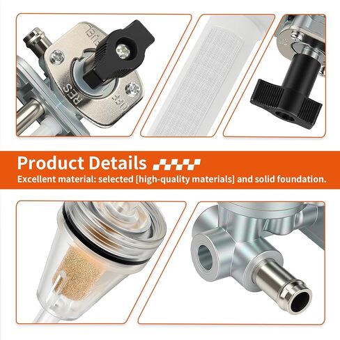 Petcock Fuel Cock Tank Switch For Yamaha YFZ450 YFZ450X YFZ450R 2004-2013 5TG-24500-10-00 in Saudi Arabia