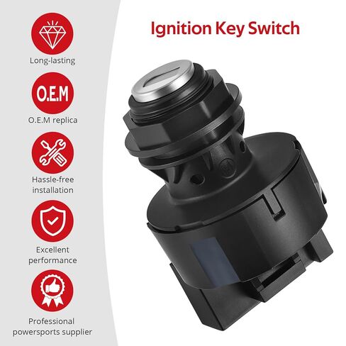 JAVIK Ignition Key Switch for Can-Am Outlander Renegade Commander Maverick Max 450 500 570 650 800 850 1000 2011-2021 O.E.M# 710008400 710003847 710002327 in Saudi Arabia