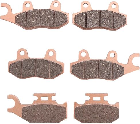 Brake Pads Front and Rear for Yamaha Rhino 4x4 660 YXR660 2004-2007 450 YXR450 2006-2009 Raptor 700 700R YFM700 YFM700R 2006-2012 in Kuwait