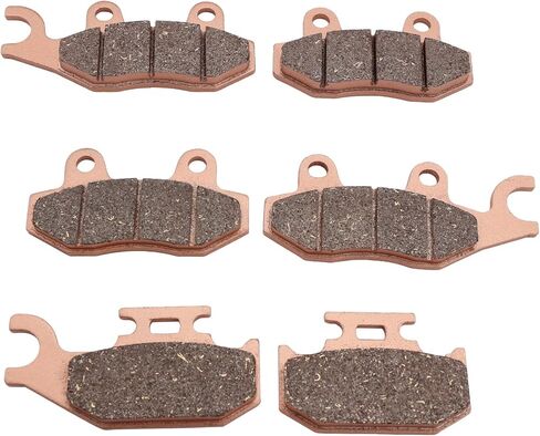 Brake Pads Front and Rear for Yamaha Rhino 4x4 660 YXR660 2004-2007 450 YXR450 2006-2009 Raptor 700 700R YFM700 YFM700R 2006-2012 in Kuwait