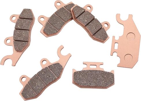 Brake Pads Front and Rear for Yamaha Rhino 4x4 660 YXR660 2004-2007 450 YXR450 2006-2009 Raptor 700 700R YFM700 YFM700R 2006-2012 in Kuwait