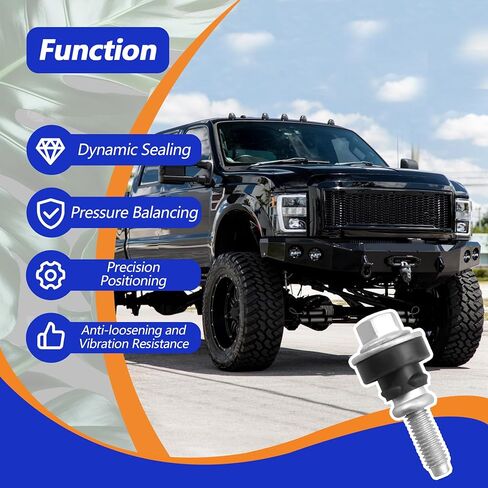 9 قطع غطاء الصمام بولت كيت مناسب لفورد F150 F250 F350 سوبر ديوتي إكسبيديشن إكسبلورر موستانج 2005-2010، غطاء الصمام الجانبي الأيسر استبدال 7L1Z-6C519-A 7L1Z6C519A in Kuwait