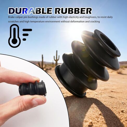 4PCS Brake Caliper Slide Pin Bushing Kit Rubber,Brake Caliper Pin Bushing Kit Compatible with Toyota Acura Chevrolet Pontiac Saturn,Brakes Calipers Pins Boot Kits for Sealing in Saudi Arabia