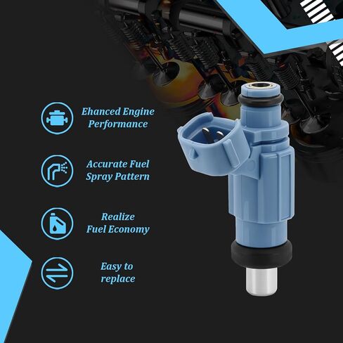 Fuel Injector Compatible with Suzuki King Quad 500 700 750 LT-A700X LT-A750X XC XP XZ XPC XPZ XPZC XPZS 2005-2013 Replaces 15710-31G01 in Saudi Arabia