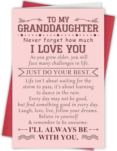 Poem 18th Birthday Card for Daughter, Inspirational Gift from Parents for Coming-of-Age and Milestone Birthday, Heartfelt Congratulations and Love for My Little Girl in Saudi Arabia