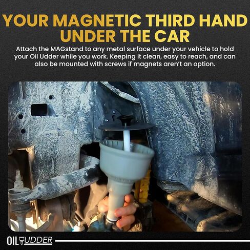 Pro Kit | Magnetic Stand Compatible with X and XL Versions | Kink Free Tube Included | Oiludder Accessory | MAGstand | Oil Change Tool Accessories Filter Funnel in Saudi Arabia