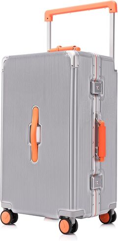 Apelila 28 Inch Checked Luggage, Hardshell Suitcase with Spinner Wheels, Wide Handle & TSA Lock, 116L Large Capacity for Family and International Travel- Cruise & Airline Approved in Saudi Arabia