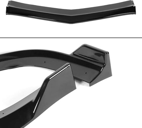 Front Bumper Lip Fit for Dodge Charger SRT8 2011-2014,3 PCS Front Bumper Lip Spoiler Air Chin Body Kit Splitter,Glossy Black in Kuwait