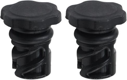 2-Pack 4591959AA Transmission Oil Dipstick Filler Cap Compatible with Chrysler Dodge Jeep Ram Professional Transmission Fill Plug, Durable Top Plug Dipstick Filler Cap Cover in Saudi Arabia