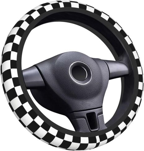Steering Wheel Cover Car Accessories Anti Slip Breathable Universal 15 Inch Neoprene Auto Interior Decor for Men Woman - Dragon in Saudi Arabia