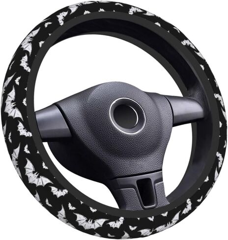 Steering Wheel Cover Car Accessories Anti Slip Breathable Universal 15 Inch Neoprene Auto Interior Decor for Men Woman - Dragon in Saudi Arabia
