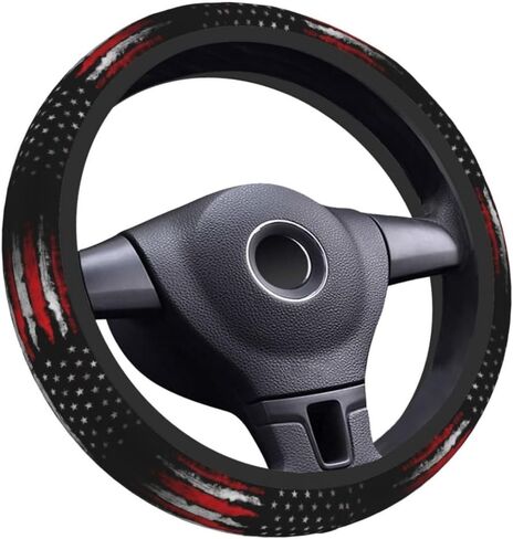 Steering Wheel Cover Car Accessories Anti Slip Breathable Universal 15 Inch Neoprene Auto Interior Decor for Men Woman - Dragon in Saudi Arabia