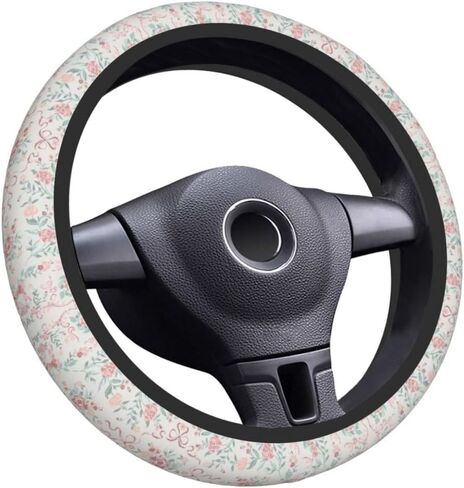 Steering Wheel Cover Car Accessories Anti Slip Breathable Universal 15 Inch Neoprene Auto Interior Decor for Men Woman - Dragon in Saudi Arabia