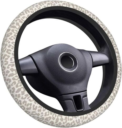 Steering Wheel Cover Car Accessories Anti Slip Breathable Universal 15 Inch Neoprene Auto Interior Decor for Men Woman - Dragon in Saudi Arabia