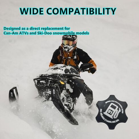 Gas Cap Replacement for Most Can-Am ATVs and UTVs, Durable Plastic with Rubber Seal Compatible with 513033024, 513033025, 513033722, 572073900 in Saudi Arabia
