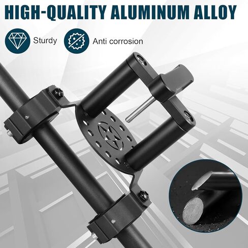 Gas Tank Water Can Pack Mount, 1''-2'' Roll Bar Gasoline Pack Fuel Container Mounting Holder Bracket Compatible with for ATV UTV Polaris RZR Ranger Pioneer Can Am Maverick X3 Commander in Kuwait