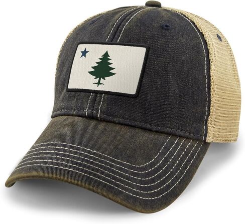 Vintage Maine Flag Dirty Water Trucker Hat in Saudi Arabia