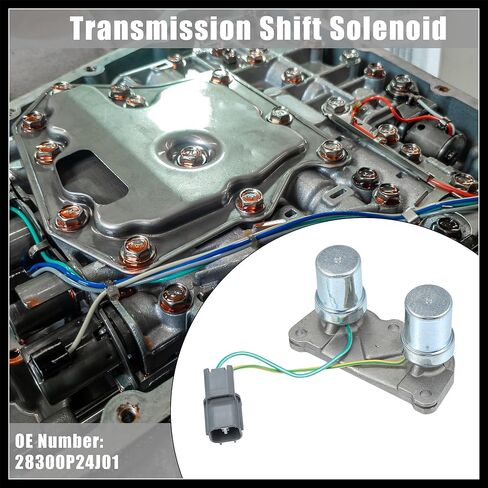 Transmission Shift Solenoid for Honda Civic 1992-2000 for Honda CRV 1997-2001 for Honda Del Sol 1993-1997 No.28300P24J01 Durable Material in Saudi Arabia